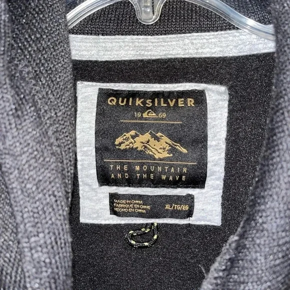 Quicksilver men’s hooded sweatshirt XL - Picture 4 of 4